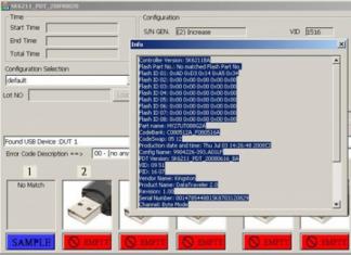 Firmware Kingston datatraveler 2.0.  Instrucciones para recuperar unidades flash.  Busque un programa para el firmware del controlador