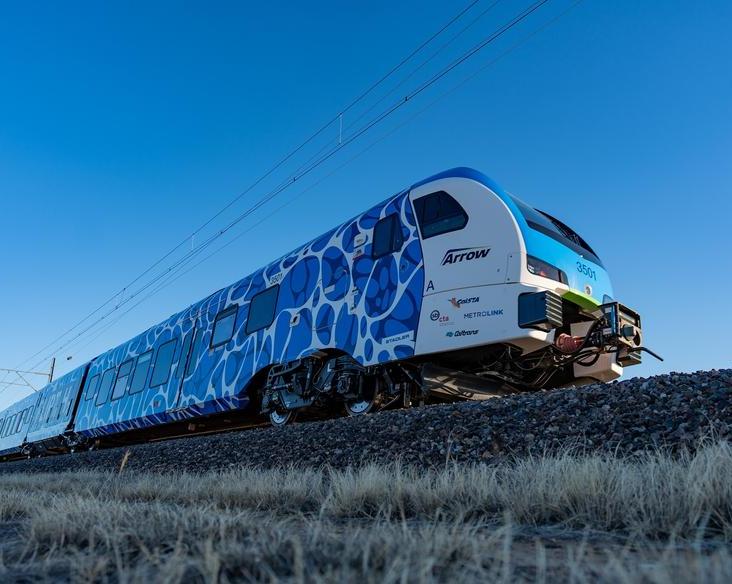 Электровоз Stadler Flirt H2 на водородных ячейках прошёл 2800 км без дозаправки