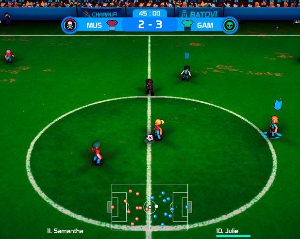 Обзор бесплатного симулятора футбола Charrua Soccer: Mirror Edition