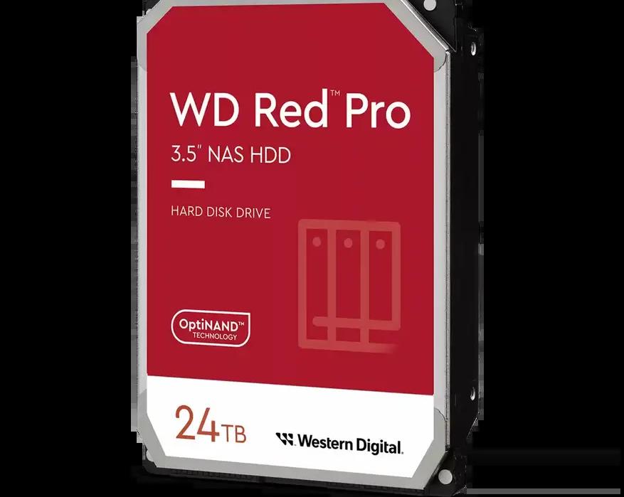 24TБ ёмкости получает новый жёсткий диск Western Digital Pro