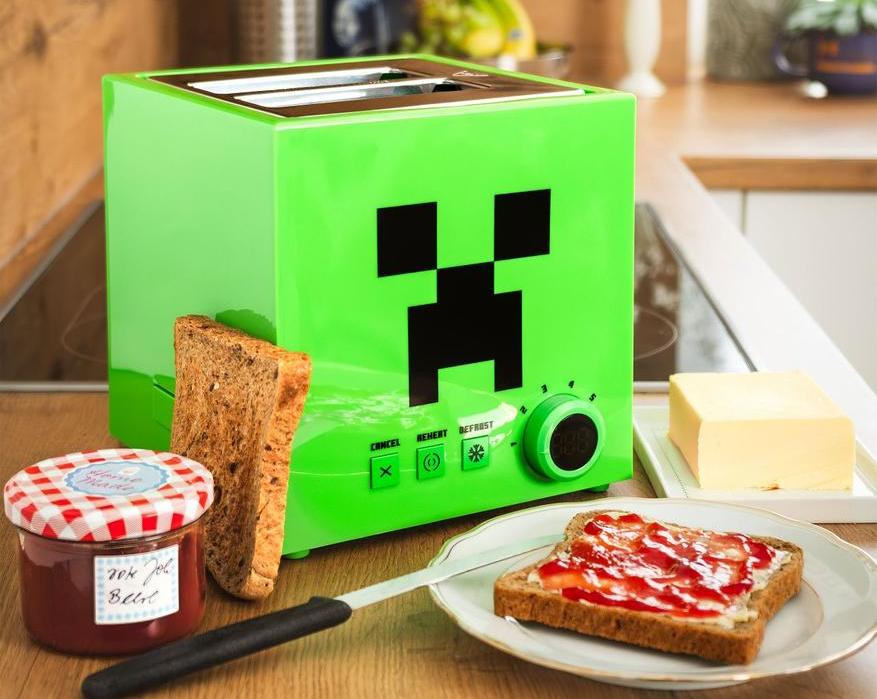Представлен новый тостер по мотивам Minecraft