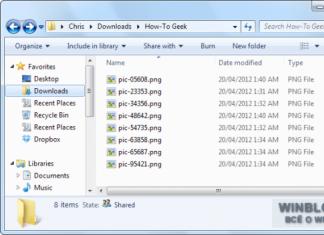 Cambio de nombre por lotes (grupo) de archivos y carpetas en Windows: instrucciones detalladas Cambio de extensiones de archivos